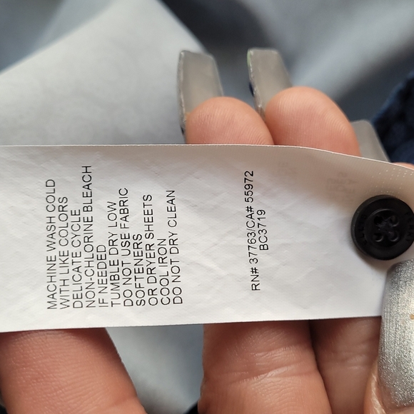 Perry Ellis blue stretch short sleeve shirt 3XL TALL - Picture 6 of 6